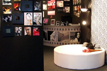 Stand o set per servizi fotografici